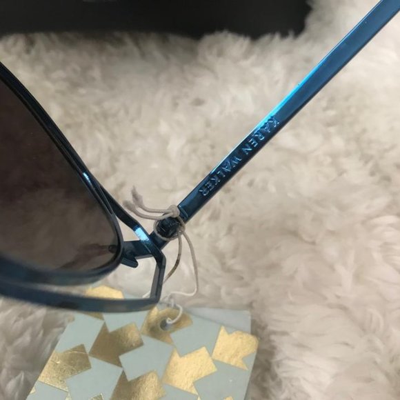 Karen Walker Blue Marguerite Sunglasses main image 5
